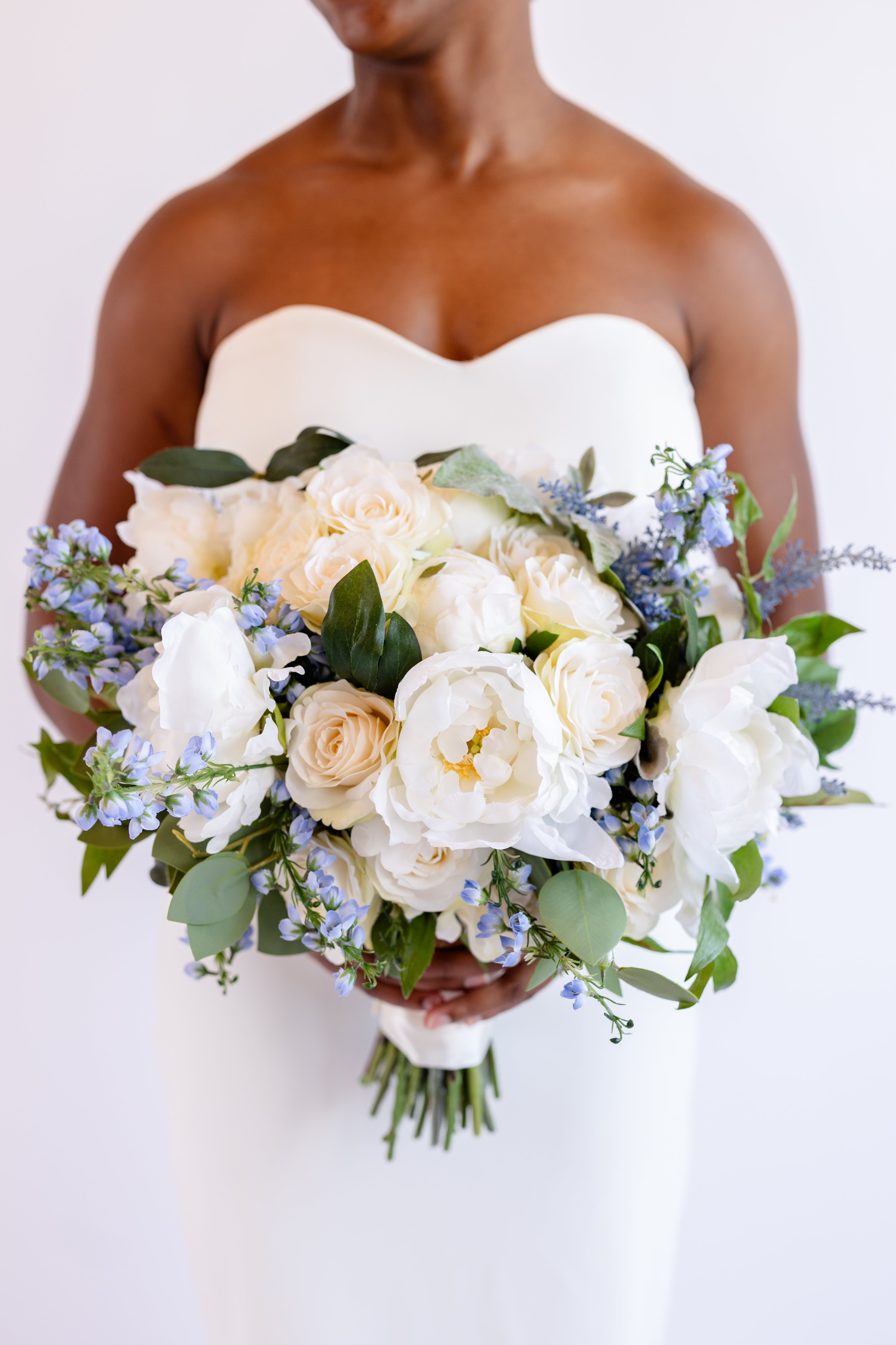 Venetian Blue Collection - Bride Bouquet