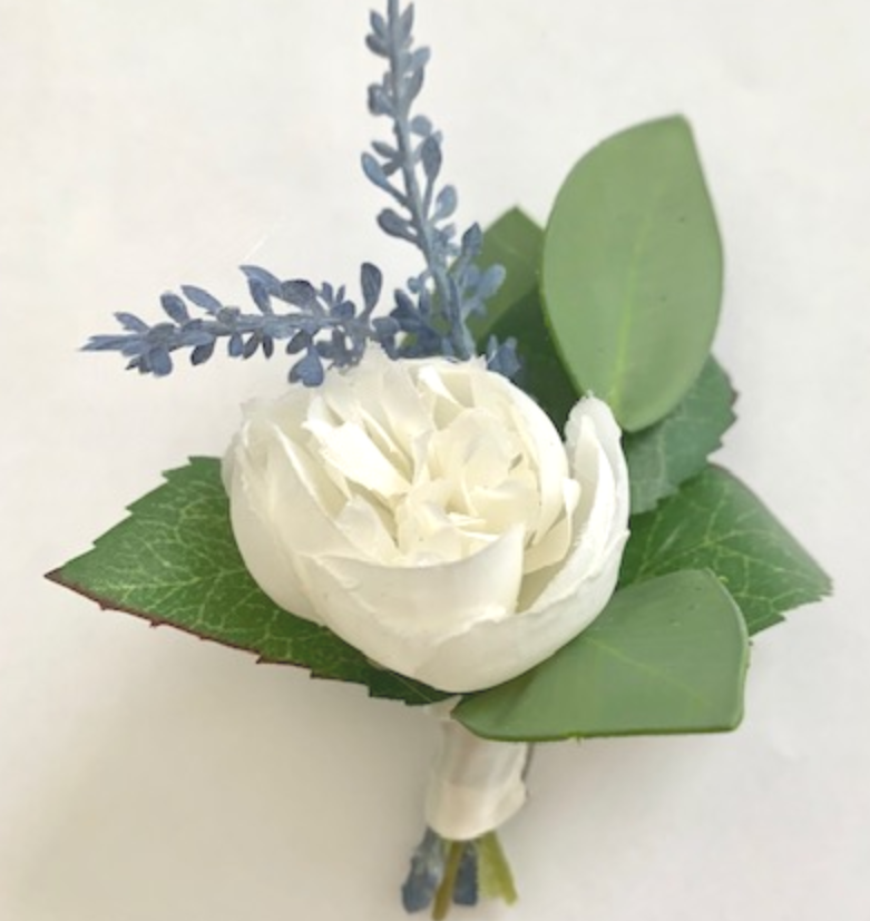 Venetian Blue Collection - Boutonniere