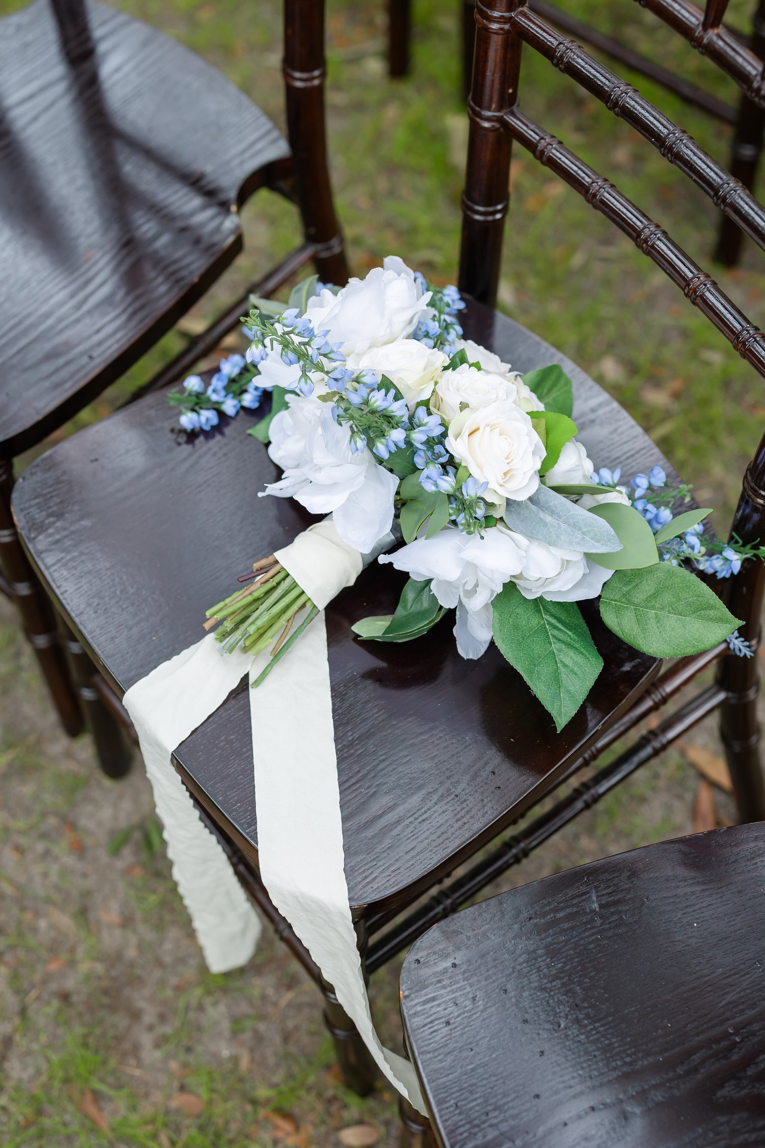 Venetian Blue Collection -  Bridesmaid Bouquet