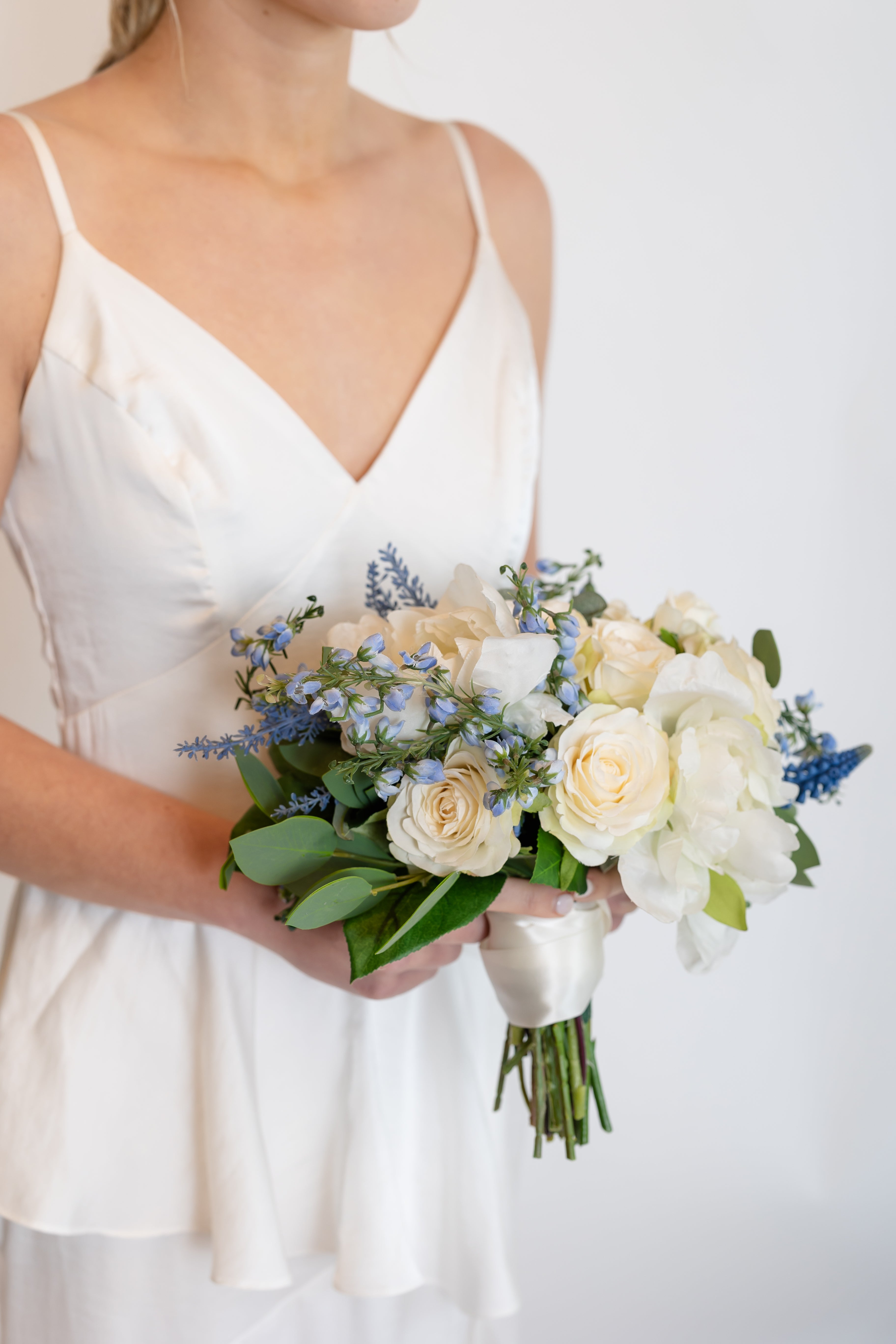 Venetian Blue Collection -  Bridesmaid Bouquet