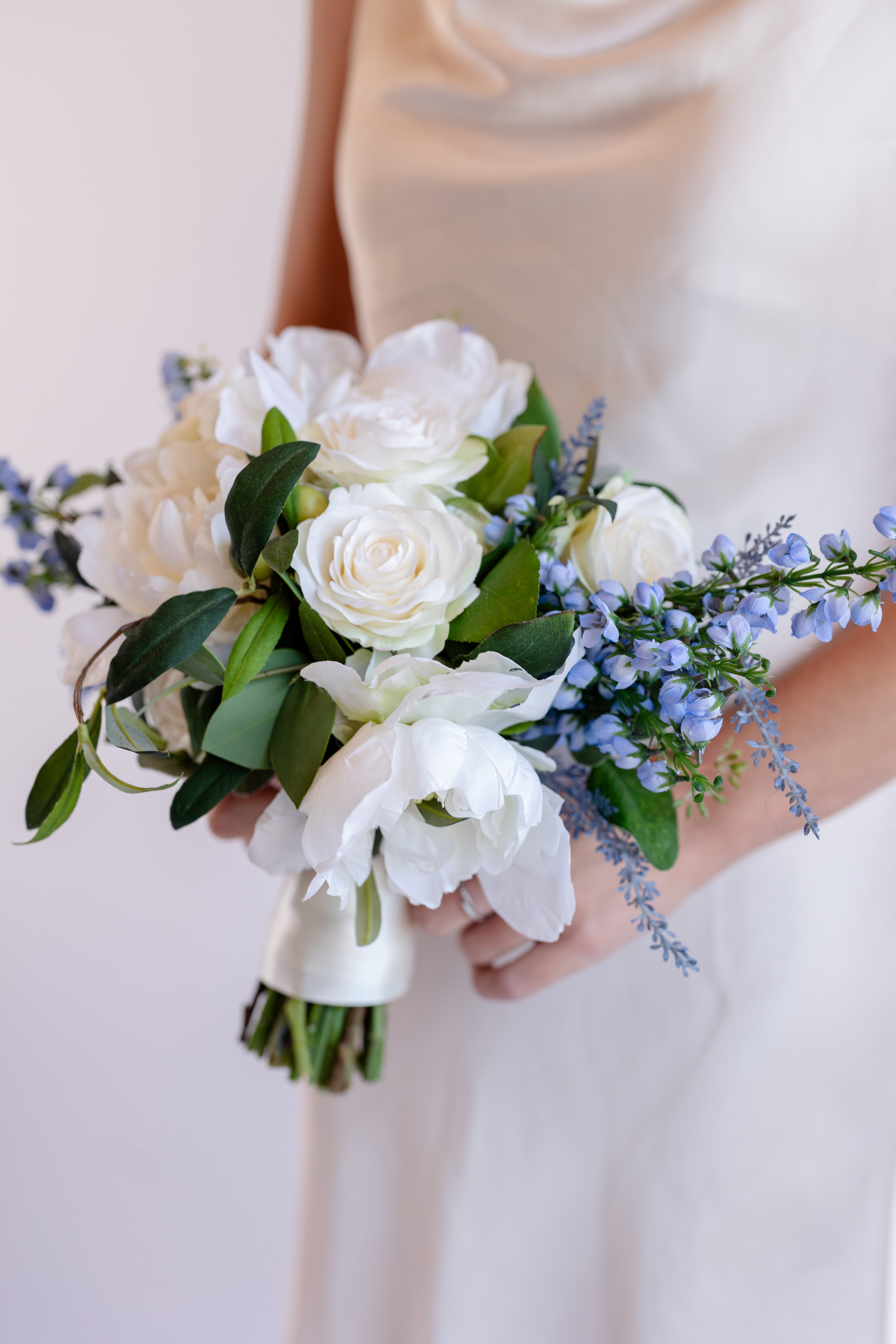 Venetian Blue Bridesmaid Bouquet (SAMPLE)
