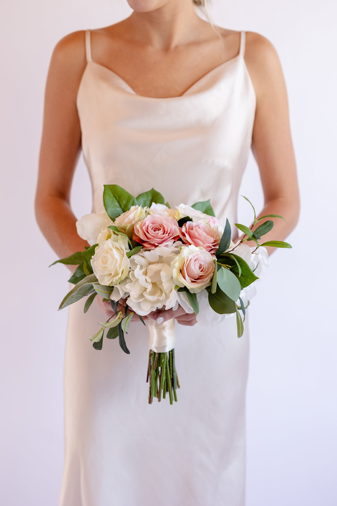 Venetian Pink Bridesmaid Bouquet (SAMPLE)