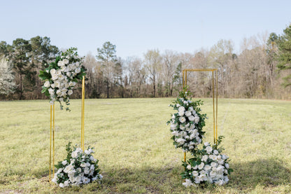 Grounded Floral Arch (Large)