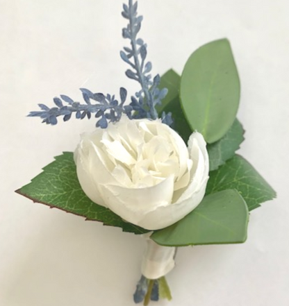 Venetian Collection - Boutonniere - Blue