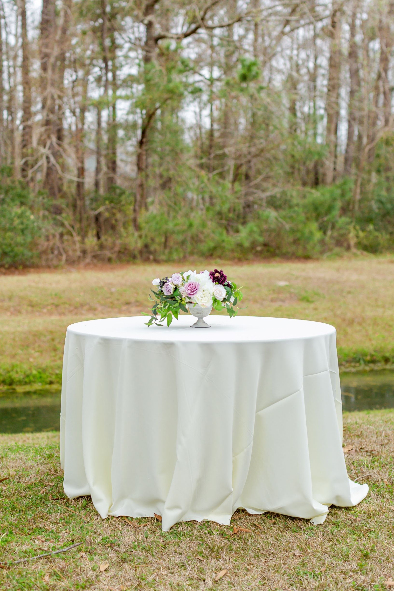 Venetian Lavender Centerpiece (SAMPLE)