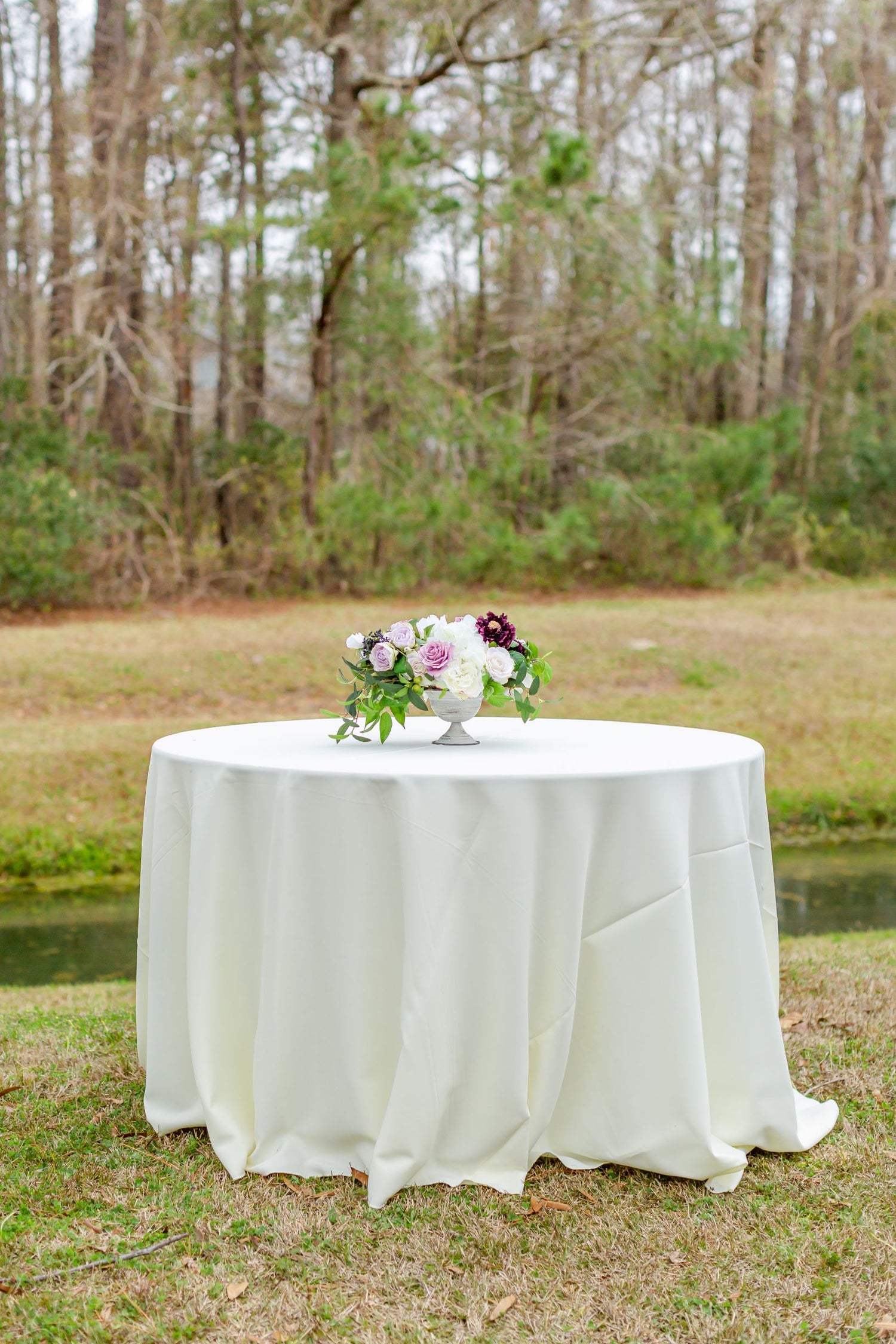 Venetian Collection - Lavender - Table Centerpiece