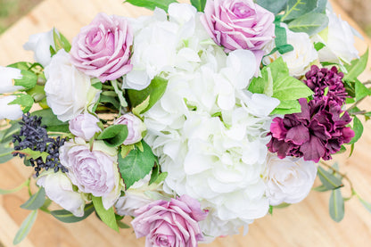 Venetian Collection - Lavender - Table Centerpiece