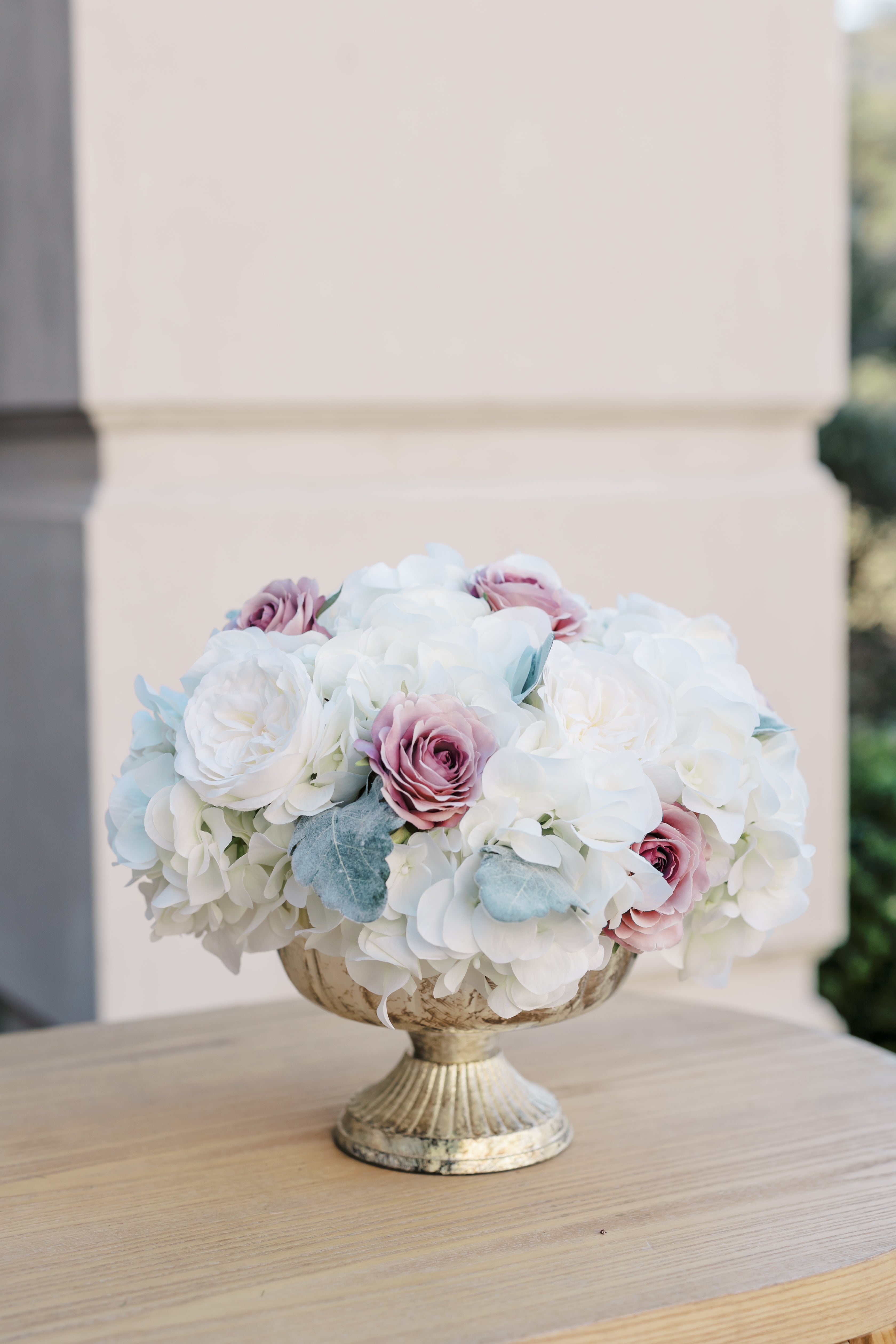 Venetian Luxe Lavender Centerpiece