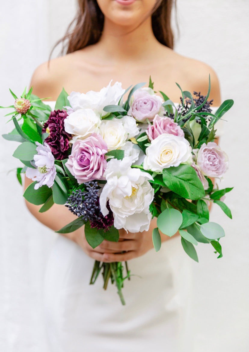 Venetian Collection - Lavender - Bride Bouquet