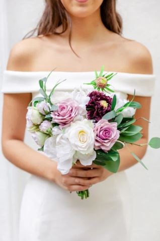 Venetian Lavender Bridesmaid Bouquet (SAMPLE)